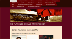 Desktop Screenshot of flamencomar.de